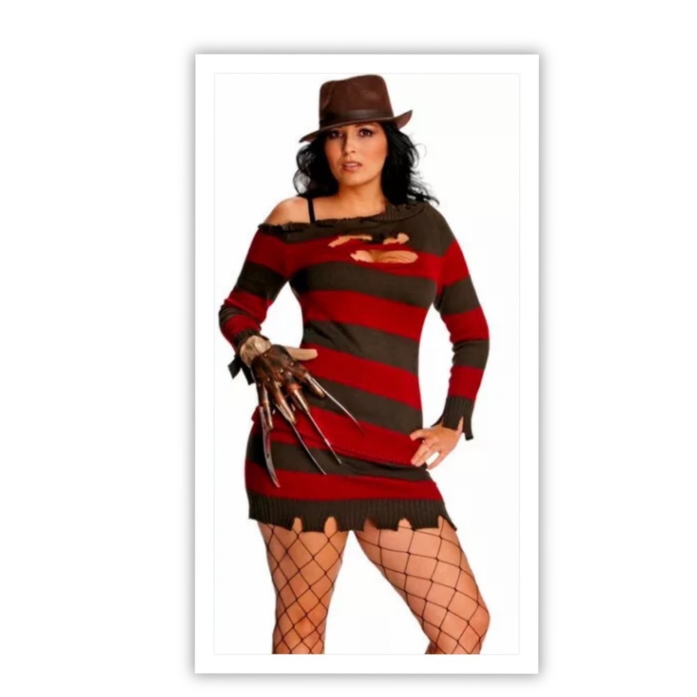 MISS KRUGER COSTUME - SIZE PLUS ADULT FREDDY